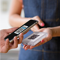 Nouvel Android 15 OS 4G WIFI Écran Tactile 4 Pouces Terminal de Paiement Mobile Portable Carré 3+32GB avec Lecteur NFC Avant