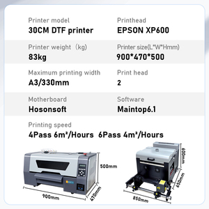 Nueva Impresora DTF Dual XP600 de 33 cm A3+ con Sistema de Agitación para Camisetas - Product Image 2