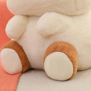 Popular y Adorable Almohada de Peluche con Diseño de Hombre Hongo y Muñeca Vegetal, Relleno de Algodón PP, Forro de Malla, Reconfortante y Calmante para Hermanita - Product Image 6