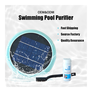 SUNRAY SR005 Ioniseur solaire auto-luminescent nocturne 45000 gallons Nettoyeur <span class=keywords><strong>de</strong></span> <span class=keywords><strong>piscine</strong></span> portable en cuivre pour <span class=keywords><strong>piscine</strong></span> à cadre d'hôtel - Product Image 5