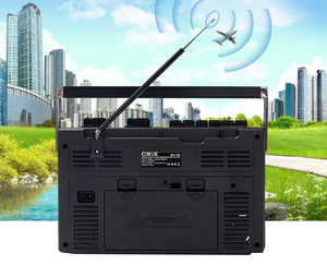 <span class=keywords><strong>336</strong></span>เครื่องบันทึกเทปคาสเซ็ตแบบพกพา AM/FM <span class=keywords><strong>SW</strong></span> 3แบนด์วิทยุ SD/USB เครื่องเล่น MP3แบตเตอรี่แบบชาร์จไฟได้ลำโพงในตัวพับ - Product Image 3