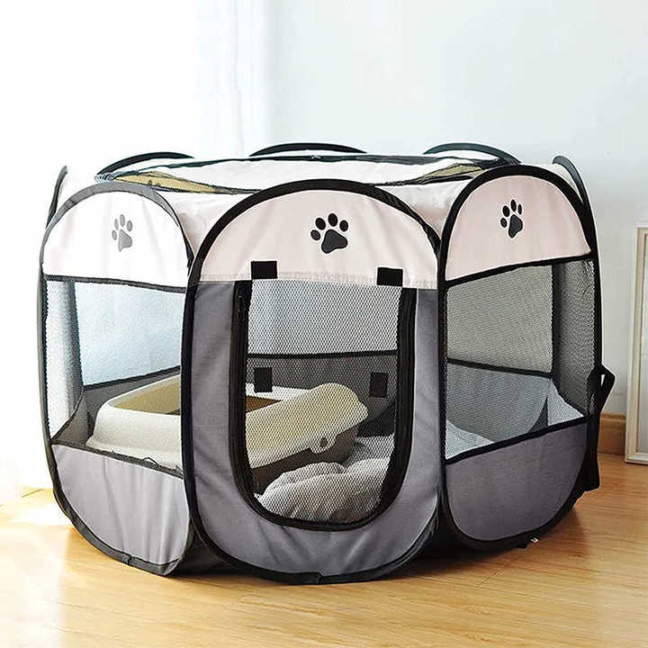 Picture of Portable Pet Playpen Dog Playpen Foldable Pet Exercise Pen Tents Dog ...