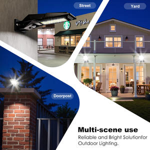 Lampadaire Solaire à <span class=keywords><strong>LED</strong></span> Applique Murale d'Extérieur avec Détecteur de Mouvement <span class=keywords><strong>IP65</strong></span> Plastique ABS DC 6V pour Autoroute Paysage Jardin - Product Image 5