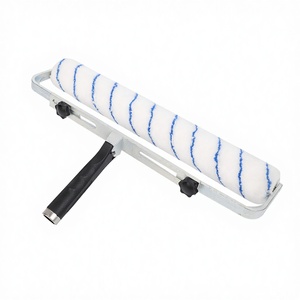 Professional Industrial 18-Inch <strong>Microfiber</strong> White Paint <strong>Roller</strong> 3-Year Warranty for Smooth Surface Wall Floor Coating Decoration - Product Image 4