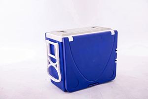 Multifunctional 28L <b>Portable</b> Cooler <b>Table</b> Set Foldable Insulated Ice Chest with 2 Stools Outdoor Camping <b>Picnic</b> BBQ Food Grade - Product Image 5