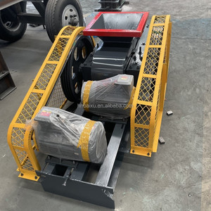Mini 2pg 400x250 Double Rouleau Concasseur Machine Sable Faisant La Ligne pour Broyage Fin Des Roches - Product Image 1
