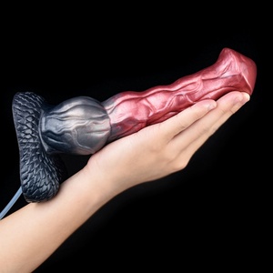 Big Sex Toy Online Shop Realistic Knotted Squirting <b>Dildo</b> Ejaculating Horse <b>Dildo</b> with Suction Cup Adult Sex Toy for Women - Product Image 6