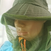 Mosquitera antiinsectos personalizada para pesca al aire libre, sombrero antimosquitos