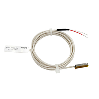 Sonda de Temperatura Compacta TP-2 PT100 -50~150 ℃   Sonda PFA Anticorrosiva con Modo de Cableado Ajustable