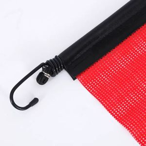 18x18 inch màu cam sáng lưới quá khổ cảnh báo cờ và an toàn cờ với móc cho xe tải cảnh báo an toàn cờ - Product Image 4
