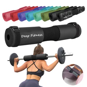 Logo Tùy Chỉnh Cổ Vai Bảo Vệ Pad Bọt Barbell Đệm Pad Hip Lực Đẩy Cơ Thể Xây Dựng Barbell Pad