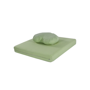 Zafu-yoga orgánico natural personalizado, esterilla de meditación fácil de desmontar y llevar - Product Image 3
