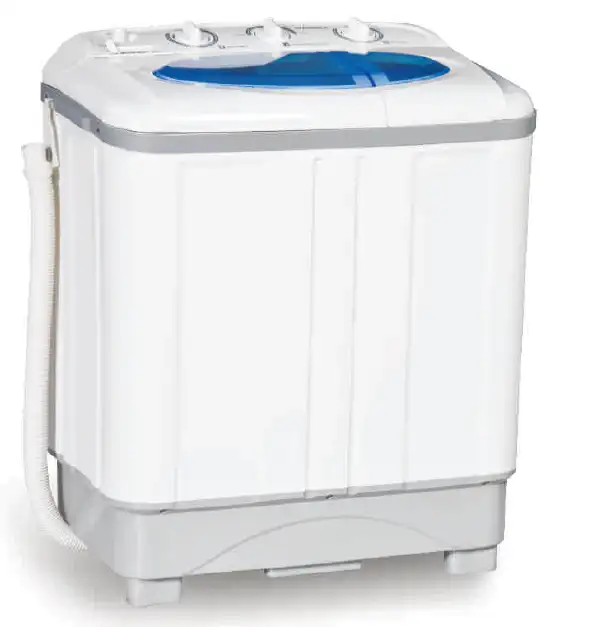 Hochwertige tragbare Mini-Waschmaschine mit zwei Wannen