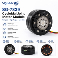 Módulo Actuador de Juntas Robóticas Cicloidal de 20 Nm, 36 V, 200 W, 39:1 con Sensor Hall, Motor BLDC de Alto Torque y Bajo Ruido para Piezas de Brazos Robóticos