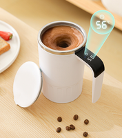 Tasse à café à agitation électrique tasse rotative automatique portable tasse de mélangeur lavable étanche