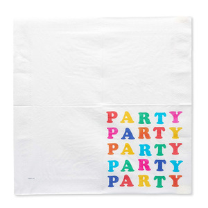 Assiettes et serviettes <span class=keywords><strong>de</strong></span> <span class=keywords><strong>table</strong></span> jetables personnalisées, 100 feuilles, avec logo, pour fêtes et déjeuners - Product Image 5