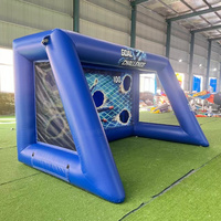 But de football gonflable pour le tir, idéal pour les jeux sportifs de jardin et le team building