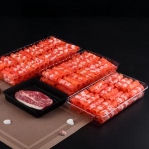 Vassoio in Plastica Termoformata Senc in PP PET Rinforzato per Carne Congelata e Frutta Fresca, Ideale per Imballaggio e Conservazione - Product Image 1