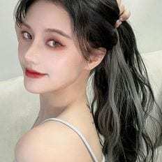 Femminile punta d'onda di colore parrucchino parte anteriore della tintura dei capelli con capelli umani per capelli che portano frange sagge - Product Image 1