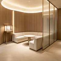 Comptoir de présentation de bijoux sur mesure, vitrine avec éclairage LED pour la décoration intérieure des bijouteries, aménagement de magasins de détail