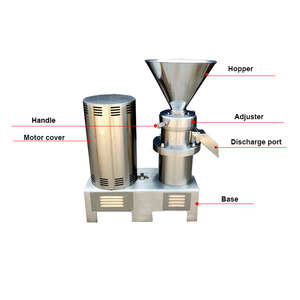 Manual de maquinaria del Pacífico para Maker Sesam Grind Machin Máquina para hacer mantequilla de maní 50 kg - Product Image 2