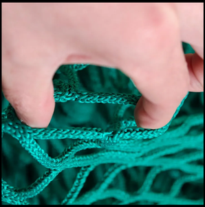 Filet à foin vert/blanc pour l'engraissement lent des animaux - Product Image 4