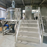 Nouvel Homogénéisateur Industriel Multifonction en Acier Inoxydable 304/SUS316L 4000L pour Mélange Chimique et Alimentaire Électrique – Ventes Flash
