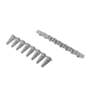 Tang Dynasty Centrifuge Tubes 0.1ml Clear <b>Flat</b> <b>Cap</b> For Lab Use 200 Sets Pack - Product Image 3