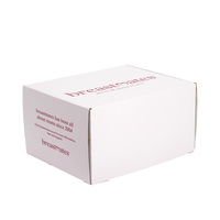Caja de Cartón Corrugado para Envíos de Productos para Bebés, Embalaje para Suscripciones, Envíos de Comercio Electrónico, Embalaje de Regalos, Caja de Cartón Blanca