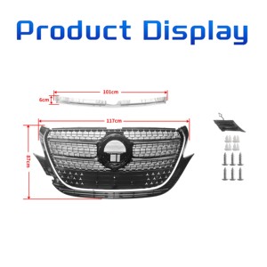Grille avant ciel étoilé à installation sans perçage avec éclairage pour Mercedes-Benz <span class=keywords><strong>Vito</strong></span> V-Class V300 - Product Image 2