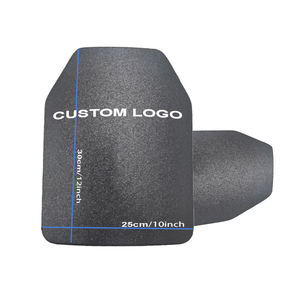 แผ่นเกราะยุทธวิธีแบบแข็งแผ่นป้องกันตัวเองแบบ B4C Alu Sic PE - Product Image 3