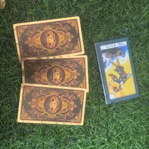 卸売カスタム金箔タロットPVCゲームカード（ガイドブック付き） - Product Image 6