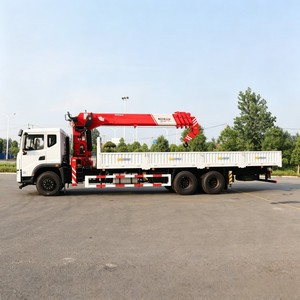 รถเครนติดตั้งบนรถบรรทุก Dongfeng 6x4 ขนาด 14 ตัน 16 ตัน แบบบูมยืดไสลด์ได้ ราคาโรงงาน สำหรับงานวิศวกรรม - Product Image 4