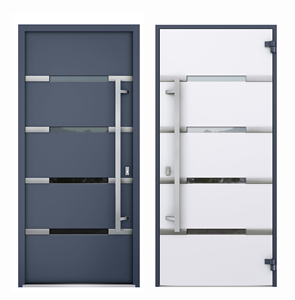 <span class=keywords><strong>Porte</strong></span> <span class=keywords><strong>d</strong></span>'<span class=keywords><strong>entrée</strong></span> élégante en aluminium avec une structure robuste et une isolation acoustique pour une vie paisible à la maison - Product Image 1