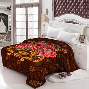 ผ้าห่มขนมิงค์ลายนูน2ply 200*240ซม. 4กก./5กก. ทำจากประเทศจีนสีน้ำตาลเข้ม - Product Image 6