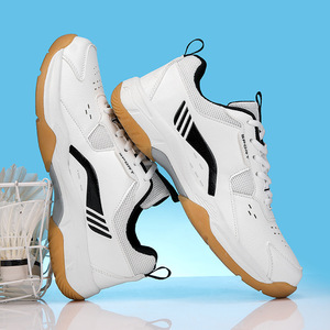 Zapatillas de bádminton transfronterizas New Nine Thousand Eighty-eight para hombre y mujer, antideslizantes, transpirables, amortiguadoras, resistentes al desgaste, de malla. - Product Image 4