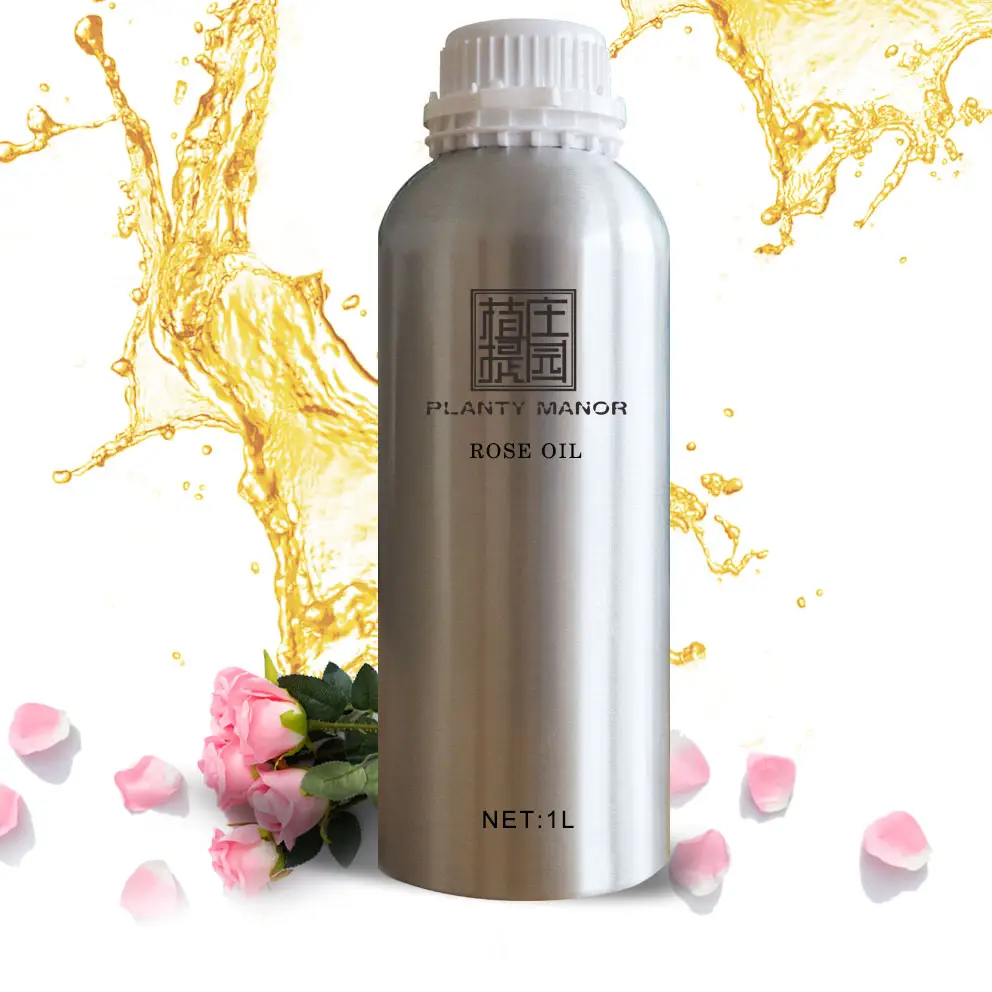 Óleo essencial de rosa de sabão natural puro, óleo essencial em massa para cuidados com a pele