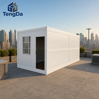 Maisons préfabriquées modernes portables personnalisées, maisons préfabriquées de luxe en conteneurs pliables