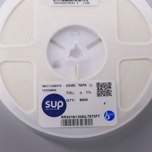 Manufacturer Direct RR3216 1206L7873FT 1206 3216 Resistors Chip Resistors SMD Resistors 787Kohm 1% 1/4W Thick Film Resistor - Product Image 1