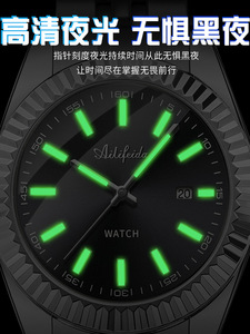 <span class=keywords><strong>Reloj</strong></span> Mecánico Automático para Hombre, 41 mm, Esfera Azul, Tourbillon, 50 ATM, Resistente al Agua, Calendario Luminoso, Metal Acrílico - Product Image 3