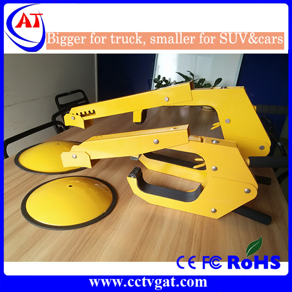 Goldantell Anti-Theft Security Wheel Clamp Lock - Car Steering Wheel Lock for Parking Management