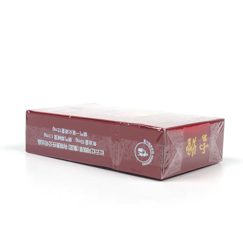 Custom Transparent Gloss Cigarette Film Single Side Bopp Heat Sealable Film For Tobacco