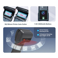 Dispositivo Portátil POS Android ZCS Z93 con Pantalla de 6.26 Pulgadas, Bluetooth, NFC sin Contacto, Octa-Core de Alta Velocidad, Impresora Térmica de Recibos y Etiquetas, QR