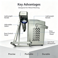 Machine de marquage laser portable Huike Free Platform pour pièces de machines lourdes, brides, corps de pompe, vannes – Équipement de gravure laser