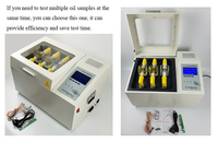Testeur d'huile BDV - Testeur automatique de la résistance diélectrique de l'huile isolante pour laboratoire d'huiles d'usines électriques PS-1003