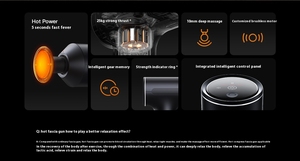 Xiaomi Mijia Rodillo de Espuma H3 Vibración Muscular Masajeador de Relajación Profunda para Hombres y Mujeres MJJMQ06YM - Product Image 3