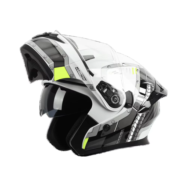 DOT&ECE Certified High Quality Flip-Up Off-Road Racing Motorcycle Helmet Adults Classic Foam Safe Riding