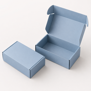 Own Factory Custom Foldable Corrugated Board Eco-Friendly Recycled Materials Elegant Packaging Shipping <b>Boxes</b> - Product Image 1