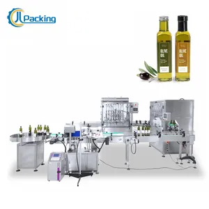 Factory Price Full Automatic Soybean Food Oil Jar Bottle Filling Machine