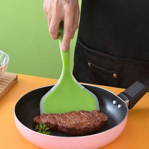 Espátula de silicona antiadherente para el hogar, pala de cocina de silicona para carne, tortitas y huevos espesos - Product Image 4